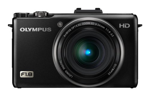 Olympus XZ-1 10 MP Digital Camera with f1.8 Lens and 3-Inch OLED Monitor (Black) (Old Model)