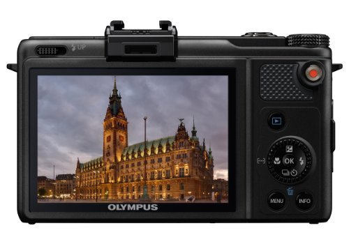 Olympus XZ-1 10 MP Digital Camera with f1.8 Lens and 3-Inch OLED Monitor (Black) (Old Model)