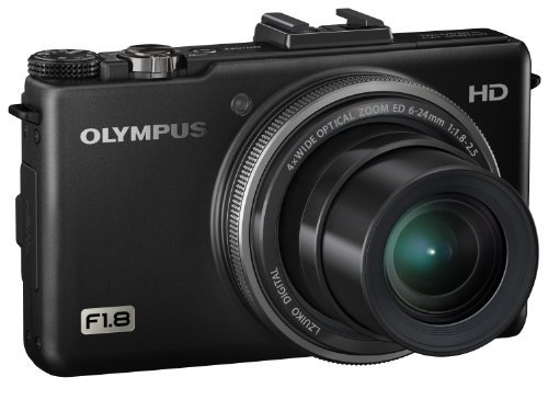 Olympus XZ-1 10 MP Digital Camera with f1.8 Lens and 3-Inch OLED Monitor (Black) (Old Model)