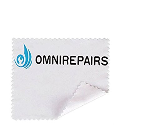 Omnirepairs-For White iPhone SE A1662, A1723 Charging USB Lightning Port Flex Cable + Microphone + Headphone Audio Jack Replacement Assembly + Tools (White)