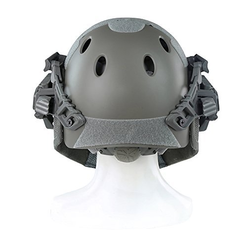 OneTigris PJ Type Helmet Tactical Fast Helmet with Protective Goggle and Mesh Face Mask for Airsoft Paintball