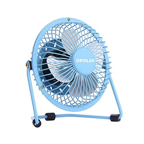 Opolar F402 3.9-Feet Mini USB Table Fan, Blue