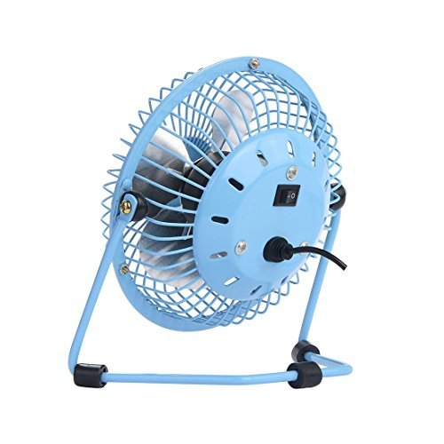 Opolar F402 3.9-Feet Mini USB Table Fan, Blue