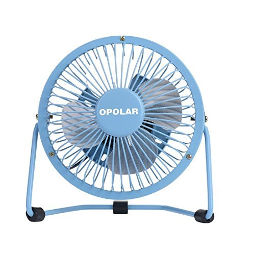 Opolar F402 3.9-Feet Mini USB Table Fan, Blue