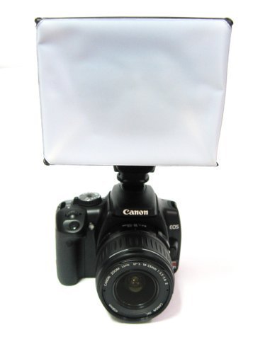 Opteka SB-1 Universal Studio Soft Box Flash Diffuser for Canon EOS, Nikon, Olympus, Pentax, Sony, Sigma, & Other External Flash Units