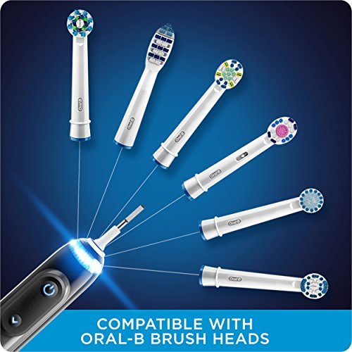 Oral-B Genius Pro 8000 Electronic Power Rechargeable Battery Electric Toothbrush with Bluetooth Connectivity Powered by Braun 