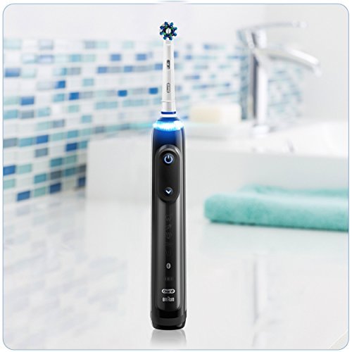 Oral-B Genius Pro 8000 Electronic Power Rechargeable Battery Electric Toothbrush with Bluetooth Connectivity Powered by Braun 