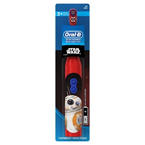 Oral-B Pro-Health Disney Star Wars Battery Power Electric Toothbrush for Kids, Characters/Color May Vary (for children age 3+) 