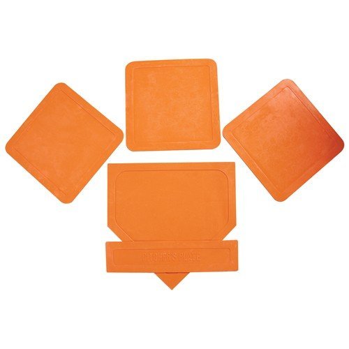 Orange Throw Down Bases (5 Piece)