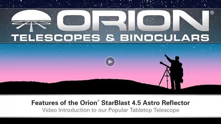 Orion 10015 StarBlast 4.5 Astro Reflector Telescope (Teal)