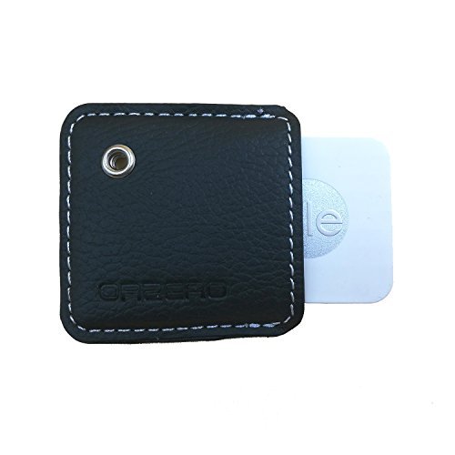 Orzero Perfect Fit Stylish Leather Case For Tile Mate [4 Colors to Pick] - Protect Finder From Scratch Wet Dust [Including Key Ring]