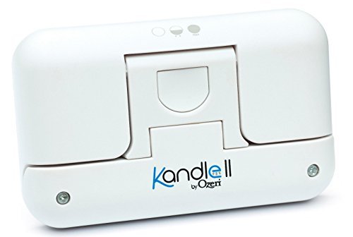 Ozeri Kandle LED Reading Light Designed for Books and Ereaders, White