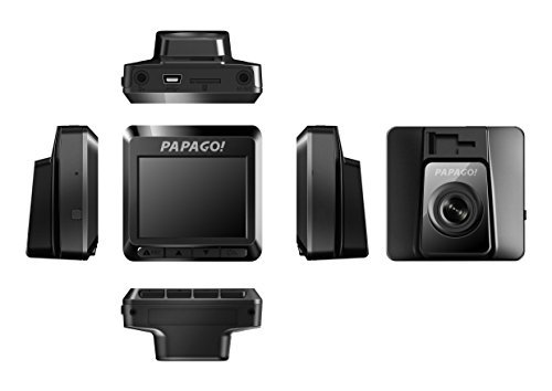 PAPAGO GS118-US GoSafe 118 HD Mini Dash Cam - Car DVR Dashboard Camera Video Recorder with 2" LCD Screen(Black)