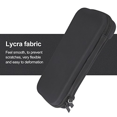 PECHAM Travel Carrying Case for Nintendo Switch with 10 Built-in Game Card Holders - Joy-con & Game Console Accessories Protective Storage Bag