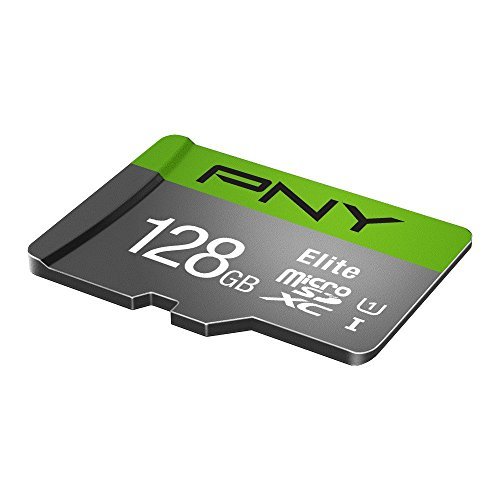 PNY Elite 128GB, up to 85MB/Sec, Microsdxc Card -UHS-I, U1 (P-SDU128U185EL-GE)