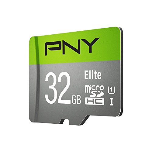 PNY Elite 32GB microSDHC Card -UHS-I, U1, up to 85MB/Sec (P-SDU32U185EL-GE)