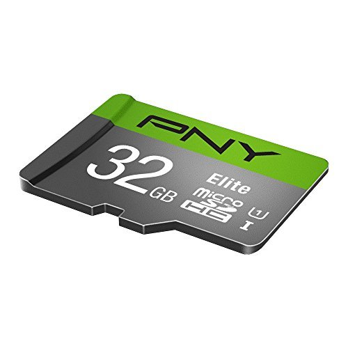 PNY Elite 32GB microSDHC Card -UHS-I, U1, up to 85MB/Sec (P-SDU32U185EL-GE)