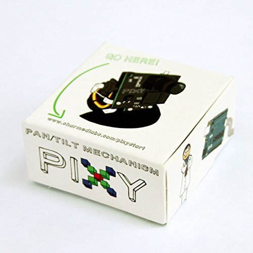 Pan/Tilt Servo Motor Kit for Pixy (CMUcam5) - 2 Axis Robotic Camera Mount