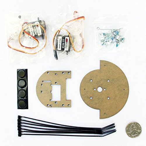 Pan/Tilt Servo Motor Kit for Pixy (CMUcam5) - 2 Axis Robotic Camera Mount