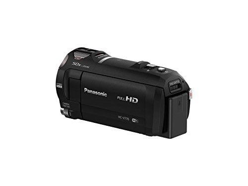 Panasonic HC-V770 HD Camcorder with Wireless Smartphone Twin Video Capture