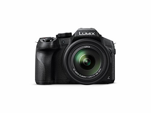 Panasonic LUMIX DMC-FZ300K 12.1 Megapixel, 1/2.3-inch Sensor, 4K Video, Splash & Dustproof Body, Leica DC Lens 24X F2.8 Zoom (Black)