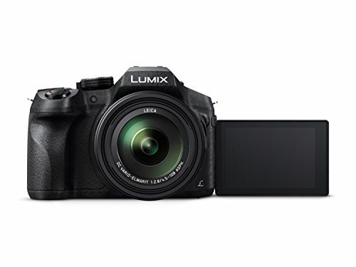 Panasonic LUMIX DMC-FZ300K 12.1 Megapixel, 1/2.3-inch Sensor, 4K Video, Splash & Dustproof Body, Leica DC Lens 24X F2.8 Zoom (Black)