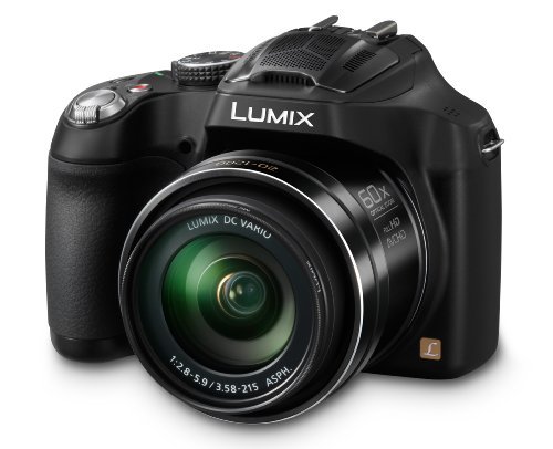 Panasonic LUMIX DMC-FZ70 16.1 MP Digital Camera with 60x Optical Image Stabilized Zoom and 3-Inch LCD (Black)