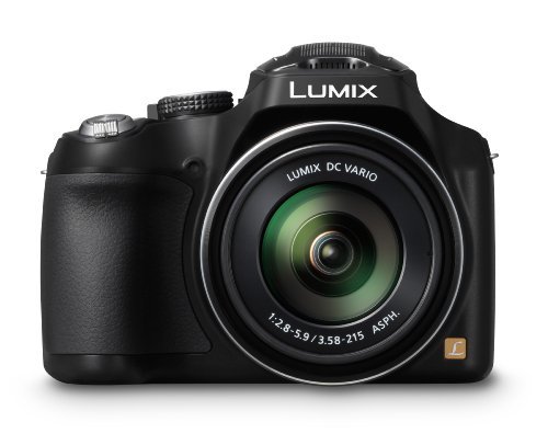 Panasonic LUMIX DMC-FZ70 16.1 MP Digital Camera with 60x Optical Image Stabilized Zoom and 3-Inch LCD (Black)