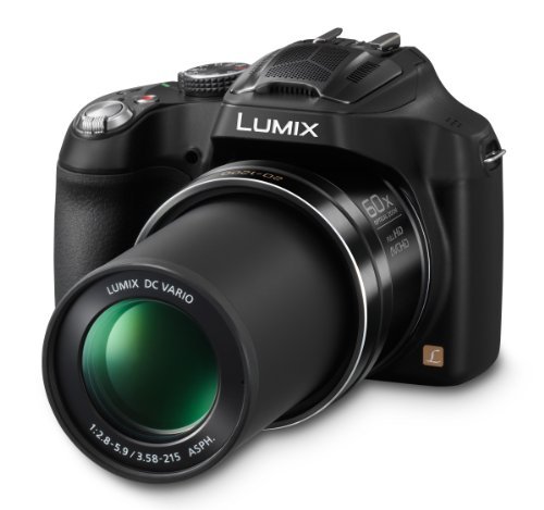 Panasonic LUMIX DMC-FZ70 16.1 MP Digital Camera with 60x Optical Image Stabilized Zoom and 3-Inch LCD (Black)