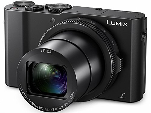 Panasonic LUMIX DMC-LX10K Camera, 20.1 Megapixel 1" Sensor, 3X 24-72mm F/1.4-2.8 LEICA DC Lens, Black