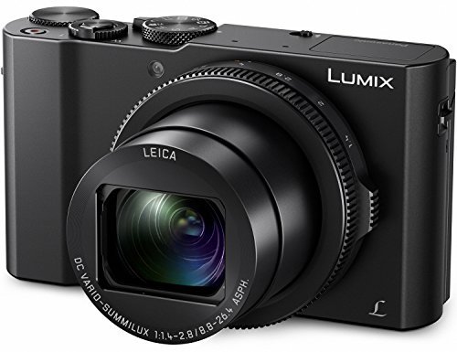 Panasonic LUMIX DMC-LX10K Camera, 20.1 Megapixel 1" Sensor, 3X 24-72mm F/1.4-2.8 LEICA DC Lens, Black