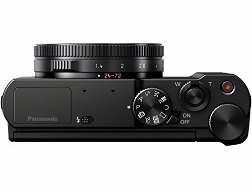 Panasonic LUMIX DMC-LX10K Camera, 20.1 Megapixel 1" Sensor, 3X 24-72mm F/1.4-2.8 LEICA DC Lens, Black