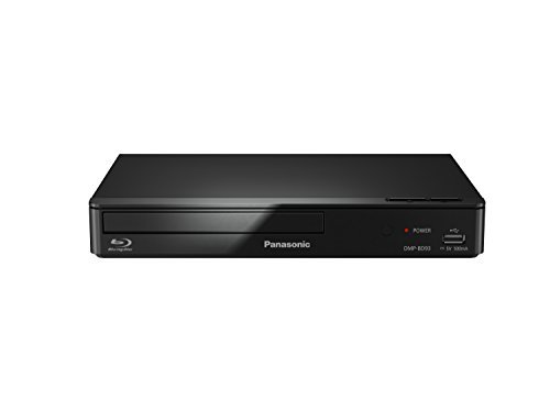 Panasonic Smart Network Blu-Ray Disc Player DMP-BD93 (Black), WiFi