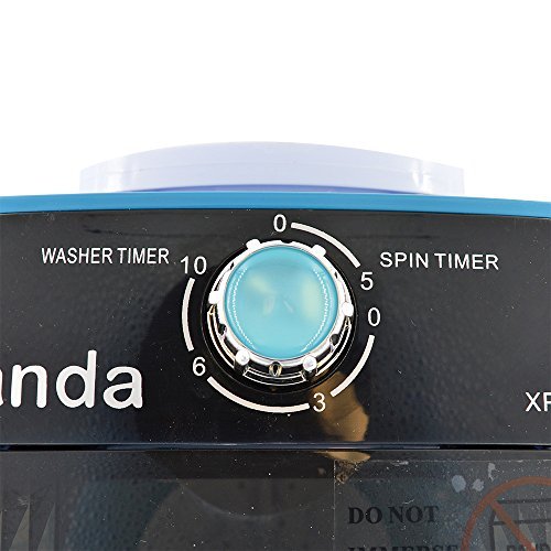 Panda 5.5 lbs Counter Top Washing machine with Spin basket