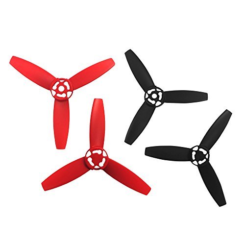 Parrot Bebop Drone Propellers, Red