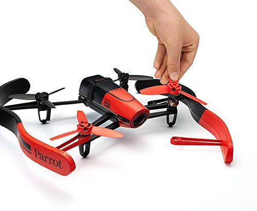 Parrot Bebop Quadcopter Drone - Red-Black (Certified Refurbished)