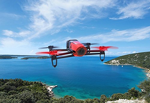 Parrot Bebop Quadcopter Drone - Red-Black (Certified Refurbished)