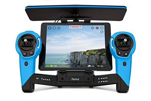 Parrot Bebop Quadcopter Drone with Sky Controller Bundle (Blue)