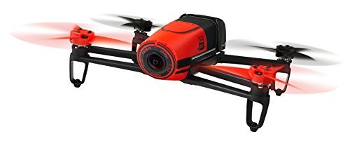 Parrot Bebop Quadcopter Drone with Sky Controller Bundle (Red)