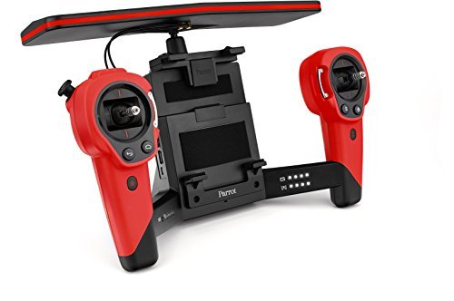 Parrot Bebop Quadcopter Drone with Sky Controller Bundle (Red)