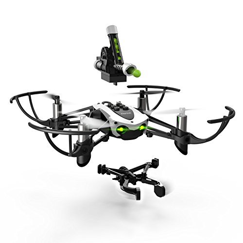 Parrot Minidrone Mambo with Cannon and Grabber Accessories (Certified Refurbished)