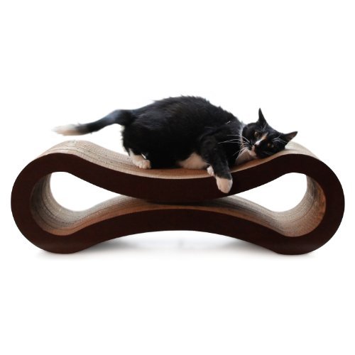 PetFusion Ultimate Cat Scratcher Lounge. [Superior Cardboard & Construction]