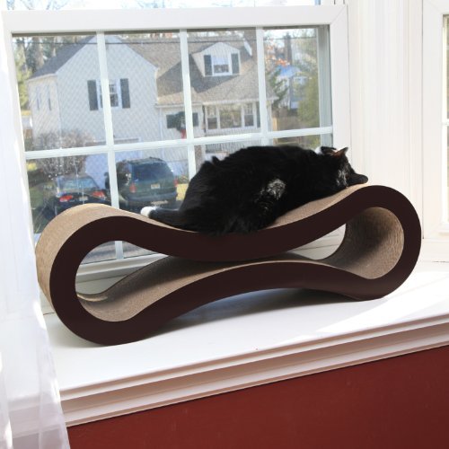 PetFusion Ultimate Cat Scratcher Lounge. [Superior Cardboard & Construction]