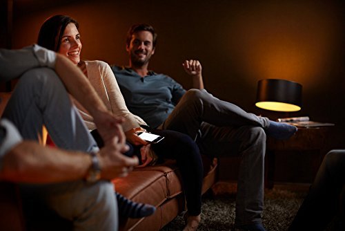 Philips Hue White A19 60W Equivalent Smart Bulb Starter Kit (Compatible with Amazon Alexa, Apple HomeKit, and Google Assistant)