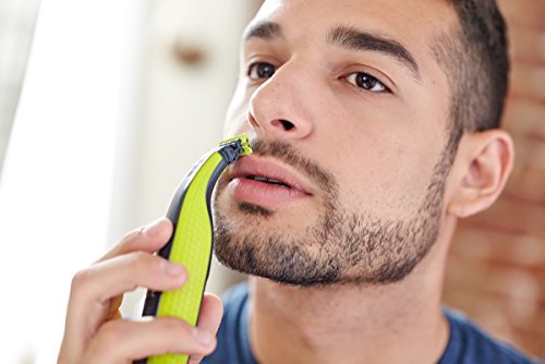 Philips Norelco OneBlade hybrid electric trimmer and shaver, FFP, QP2520/90
