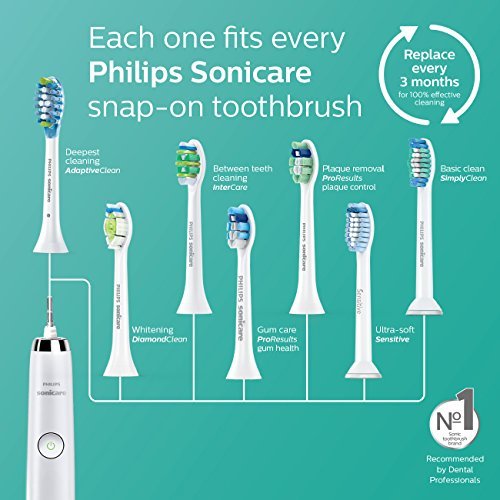 Philips Sonicare 2 Series Plaque Control Sonic Electric Rechargeable Toothbrush, HX6211/30 