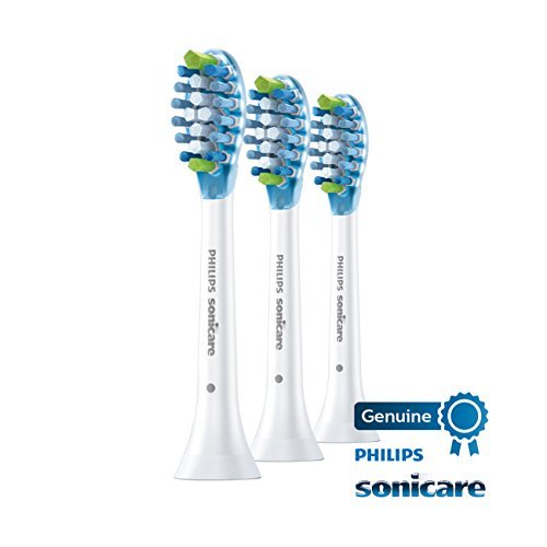 Philips Sonicare Adaptive Clean replacement toothbrush heads, HX9043/64, White 3-count 