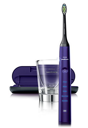 Philips Sonicare DiamondClean Sonic Electric Rechargeable Toothbrush, Amethyst,...