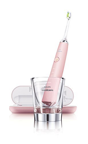 Philips Sonicare DiamondClean Sonic Electric Rechargeable Toothbrush, Pink, HX9362/68 