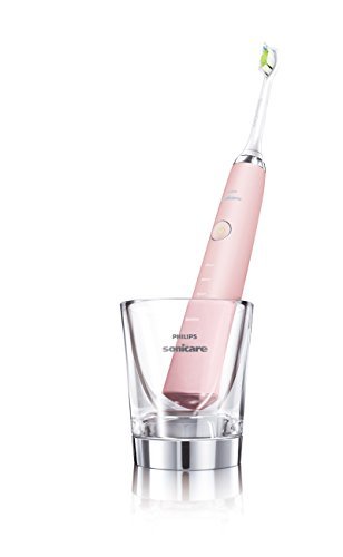 Philips Sonicare DiamondClean Sonic Electric Rechargeable Toothbrush, Pink, HX9362/68 